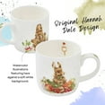 thumbnail image 3 of Royal Worcester Wrendale Designs Grow Your Own Mug, 14 Ounce Large Coffee Mug with Hare Design, Made from Fine Bone China, Microwave and Dishwasher Safe, 3 of 7