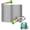 15ft Female to Female, variant on Short Metal Garden Hose 3ft with Female to Female Connector, Stainless Steel Small Leader Hose for Hose Reel Long Flexible, Lightweight & Heavy Duty Water Pipe, Outdoor Water Hose Extension Adapter
