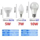 thumbnail image 4 of Bombilla LED de atenuación GU10 A60 C37 220V 5W-10W E27 E14 luz blanca cálida adecuada para lámpara de mesita de noche, estudio y sala de estar, 4 of 4