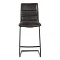 thumbnail image 3 of Armen Living Newark 26" Upholstered Counter Stool in Espresso, 3 of 7