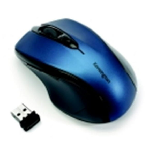 Kensington Pro Fit Optical Mid Sized Right Handed Wireless Mouse - USB Interface, Sapphire Blue
