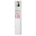 thumbnail image 5 of Ktaxon 67" H Bathroom Cabinet 5-Tier, Slim Narrow Storage Tower for Living Room, Kitchen, White, 5 of 11