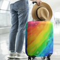 thumbnail image 2 of Rainbow Tie Dye Wave Pattern Luggage Cover Fashion Suitcase Cover Baggage Covers Fit 25-28 Inch Luggage (Go Travel), 2 of 5