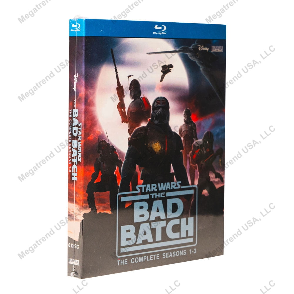 Star Wars The Bad Batch Complete Series Seasons 1-3 (Blu-ray