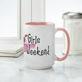 thumbnail image 4 of CafePress - Girlsweekend_Logo Mugs - 15 oz Ceramic Large White Novelty Mug, 4 of 4