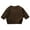Brown, variant on Godderr Kids Baby Boys Girls Crewneck Tees Toddler Cotton T-Shirt Spring Fall Bottoming Shirt Breathable Tops 1-7 Years Long Sleeve Casual Clothing Unisex