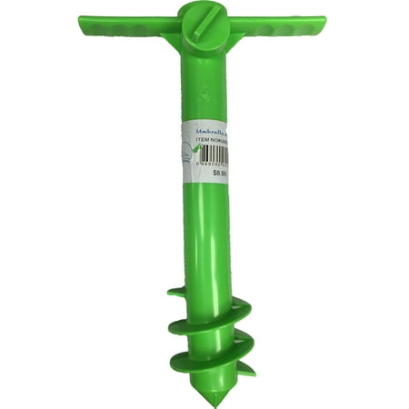 GEAR ONE Beach Umbrella Sand Anchor | One Size Fits All | Safe Stand for Strong (Best Beach Umbrella Anchor)