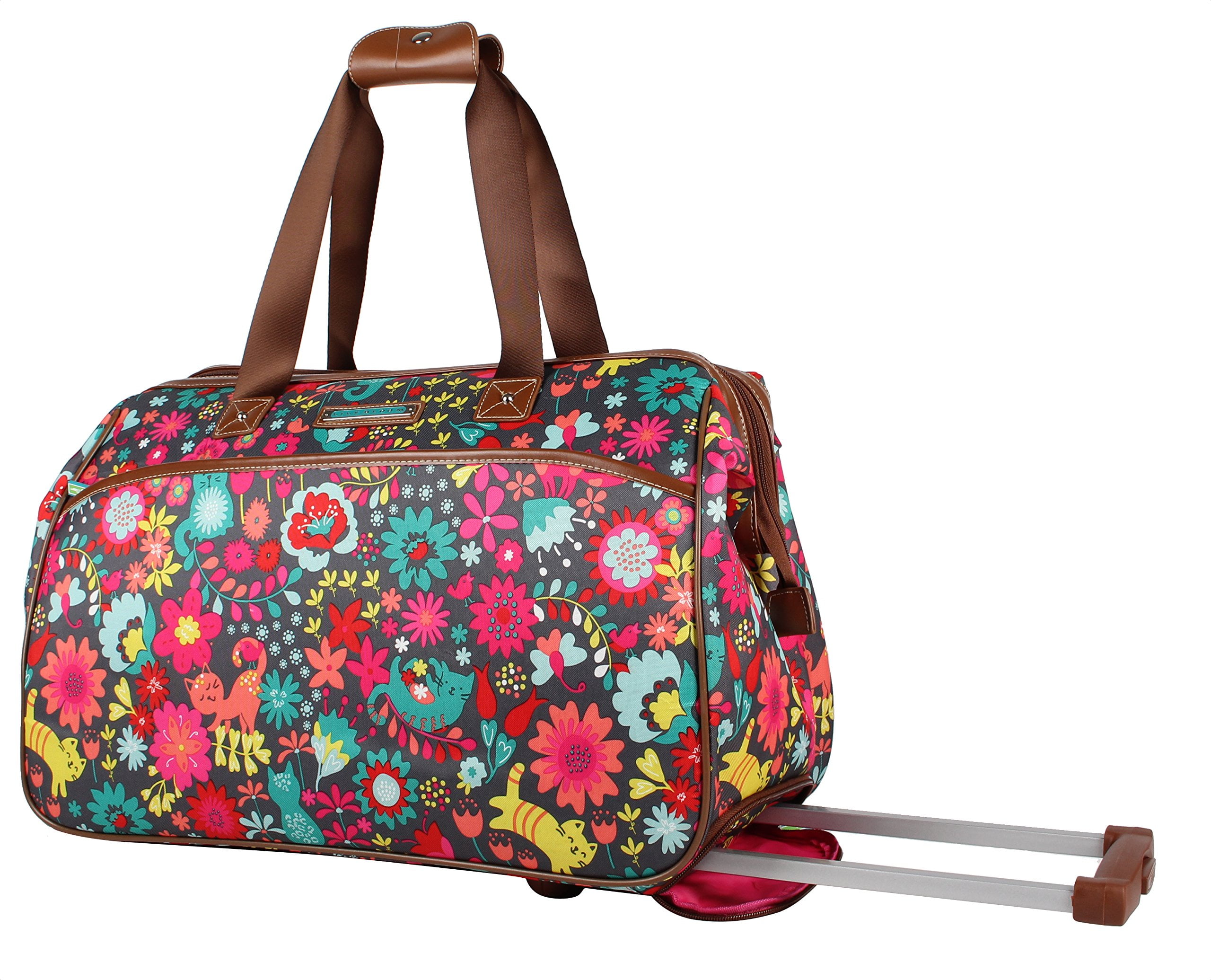Lily Bloom Wheeled Duffel Bag