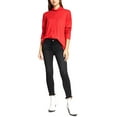 thumbnail image 2 of SANCTUARY $59 Womens New Red Turtle Neck Long Sleeve Casual Sweater M B+B, 2 of 4