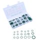 thumbnail image 1 of FLhrweasw 265pcs Universal 18 Tamaño Coche Aire Acondicionado Ring Seal Circle Kit (Verde), 1 of 9