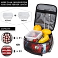 thumbnail image 3 of The Flash Lunch Bags, Reusable Lunch Tote Bags For Office Work Picnic Camping, Portable Lunch Box, Thermal Insulation And Cold Preservation, 10x8x4 Inch, 3 of 9