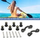 thumbnail image 2 of Yuarrent 6 unids/set tuerca de goma en forma de C hebilla de cuerda de cubierta de ojo con ojales de tornillos para barco Kayak Kit de aparejo de cubierta Ropa Deportiva, Zapatos Yuarrent OD009254-00, 2 of 6