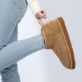 thumbnail image 2 of Wishcotton Cozy Camel Fashion Short Slippers Winter Warm Inside House Boots 8, 2 of 7
