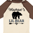 thumbnail image 4 of Inktastic Mamaw Grandma Lil Bear Grandson Gift Boys Long Sleeve Baby Bodysuit, 4 of 5