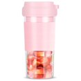 thumbnail image 1 of Generic Licuadora Portátil GZ-003 de 300ml, carga USB, color rosa, ideal para jugos y alimentos para bebés, 1 of 7
