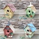 thumbnail image 1 of 4x Comedero para Pájaros de Cola Decorativa Hecha Del Pájaro Colgante Casas de aves decorativas al aire libre, 1 of 8