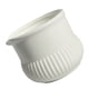 thumbnail image 3 of Jarra de cerámica para crema, jarra para café y leche, recipiente de porcelana para crema, recipiente de gres con textura acanalada para salsas, ensaladas, café, leche y jarabe, 3 of 8