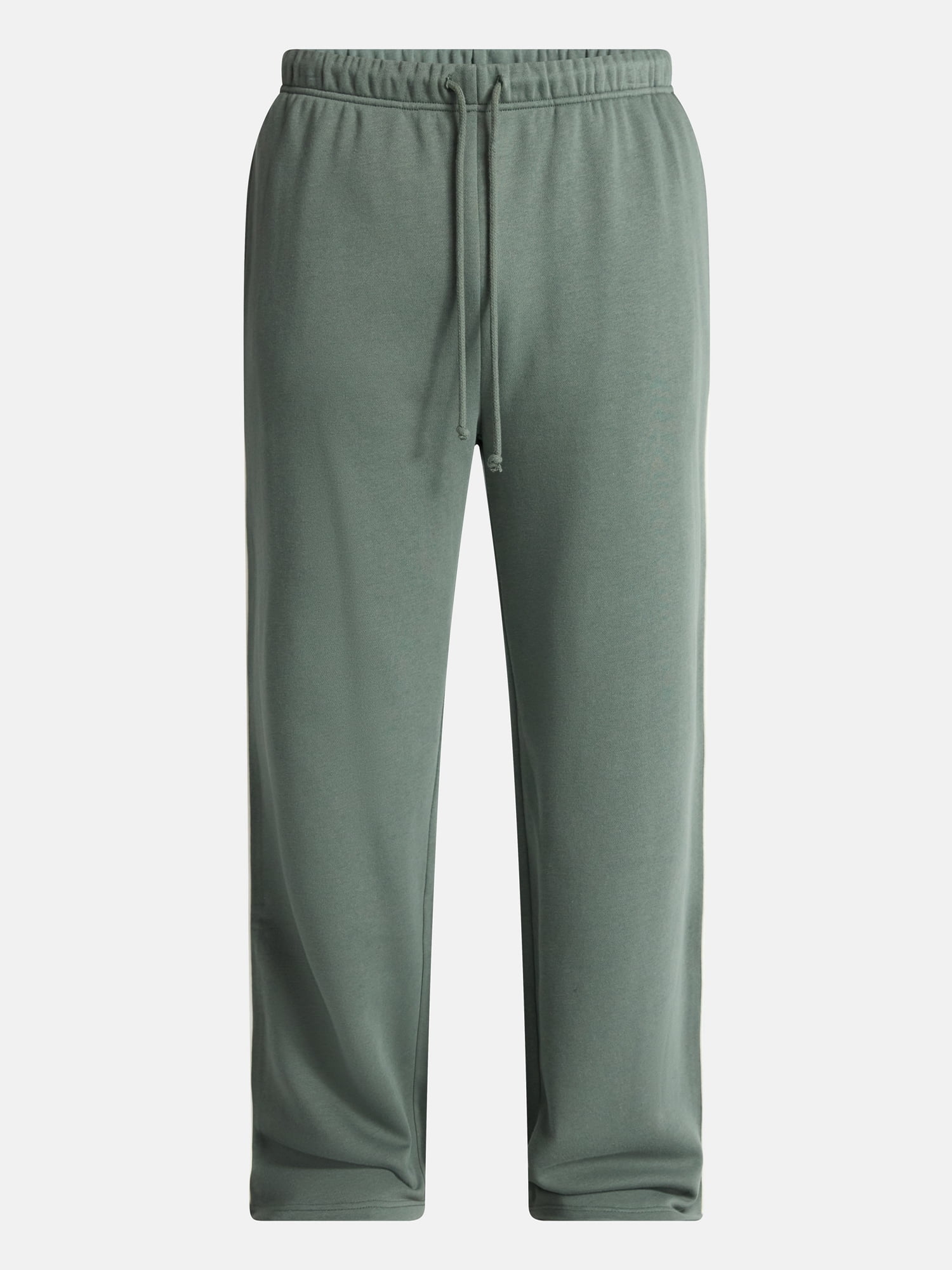 No Boundaries Piped Fleece Jogger Pants, Men's & Big Men's