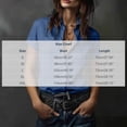 thumbnail image 3 of IUYRTFE Women's Short Sleeve Collared Button Down Shirt Relaxed Fit Stretch Casual Summer Blouse, 3 of 7