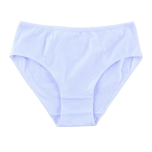 Ropa interior de mujer de talle alto de triángulo de algodón de talla grande