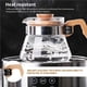 thumbnail image 4 of Servidor De Café De 600Ml, Cafetera De Vidrio A Prueba De Calor, Tetera De Vidrio Duradera, Jarra De Café De Gran Capacidad Para Restaurantes, Cafés, Amantes Del Café Kearding HA028112-02, 4 of 7