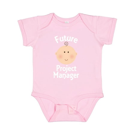

Inktastic Future Project Manager Occupation Gift Baby Boy or Baby Girl Bodysuit
