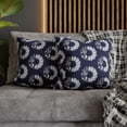 thumbnail image 7 of TSmartArt @ Walmart. Model Sketch. Neon Blue Polyester Square Pillow Case, 7 of 7