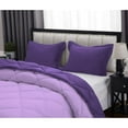 thumbnail image 5 of DNG Creations 5 Piece Reversible Diamond Pattern Comforter ( Lilac/Purple Colour ) 550 GSM All - Season 100% Egyptian Cotton, 800 TC - California King - Size, 5 of 7