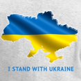 thumbnail image 3 of CafePress - I Stand With Ukraine Flag Ukra Long Sleeve T Shirt - Women's Long Sleeve Graphic Casual T-Shirt, 3 of 4