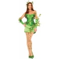 thumbnail image 1 of DC Comics Poison Ivy Deluxe Costume, Green, Medium, 1 of 11
