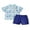 Blue B, variant on Hirigin Toddler Baby Boy Outfits 1T 2T 3T 4T 5T 6T Clothes Summer Kids Dinosaur Pattern Short Sleeve Button Down Shirt Shorts Set