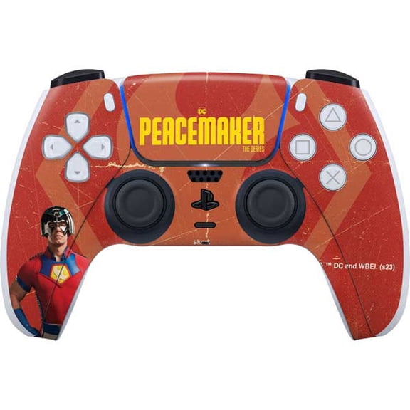 Skinit DC Comics Peacemaker John Cena PS5 Controller Skin