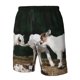 thumbnail image 4 of Fotbe Cute Goat Baby Trajes de Baño Estampados para Hombre, Shorts de Verano de Secado Rápido, Ropa de Playa, Bañadores-Small, 4 of 6