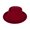 Claret, variant on Panama Hat Fedora Western Short-Brim Hat Cap for Women Men Photo Props Western Fedora for Men Women Unisex Wear