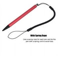 thumbnail image 4 of HUGFEGWE Stylet à Pointe Dure Résistif Compatible avec Tous les Appareils à Écran Tactile Résistif Stylet de Peinture Tactile pour Écran Stylet Résistif avec Corde à Ressort pour POS PDA Navigator (Rouge) CJB91-69770, 4 of 9