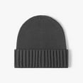 thumbnail image 3 of Idoravan Beanie Hats for Men Knit Hats for Men Head circumference: 54-56 Men's Outdoor Warm Thickened Ear Flap Knit Hat For Cold Weather Winter Ski Cap Hats Gray, 3 of 3