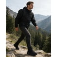 thumbnail image 7 of Men's Hiking Boots Outdoor Mid Trekking Backpacking Mountaineering Shoes Walking Outdoor Work Boots, Black, 7 of 7