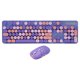 thumbnail image 2 of Combo de Teclado y Ratón, 6 Teclas y 104 Teclas 3 dpi Teclas de Acceso ráspido multimedia Ajustables de Bajo Ruido y Batería de Larga Duraació, receptor, Para PC Portátil, 2 of 7
