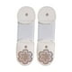 thumbnail image 4 of 2 correas de encaje para patinaje sobre hielo de 4 x 1 pulgada, bandas elásticas de moda para todos los tamaños de calzado. Blanco, 4 of 9
