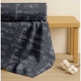 thumbnail image 4 of Soimoi Cotton Cambric Fabric Check & Airplane Transport Print Sewing Fabric Yard 42 Inch Wide, 4 of 7