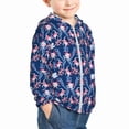 thumbnail image 2 of Kids Zip Up Hoodie for Boys Girls Toddler - Cute Cartoon Axolotl Plant Lightweight Long Sleeve 4T Boys Girl Clothes, Sun Protection Windproof Jackets Hoodie Sweatshirt, 2 of 7