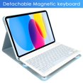 thumbnail image 4 of Funda con teclado Nyee para iPad de 10ª y 11ª generación, 10,9 pulgadas 2022/2025, 4 of 6