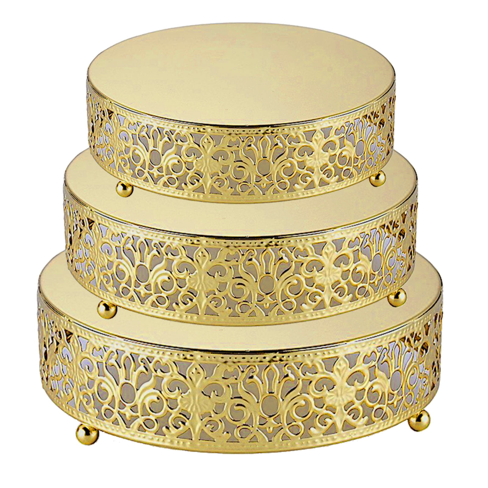 8cm Round Cake Stand Tray Home Wedding Party Cupcake Display Holder