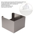 thumbnail image 3 of Caja De Pañuelos De Acero Inoxidable, Dispensador De Servilletas De Gran Apertura, Caja De Pañuelos Cuadrada De Metal Moderna, Soporte De Papel Para El Hogar, Escritorio Y, 3 of 8