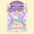 thumbnail image 2 of Men's Alice in Wonderland Curiouser and Curiouser Graphic Tee Beige 3X Large, 2 of 4