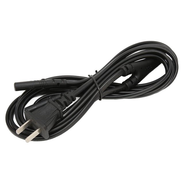 1 15p un cable doble IEC320 C7, Cable de Alimentación y de Energía Portátil 5.9 Pies US Enchip 100-240V Tensión para incresora para Altavoz