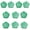 green, variant on 10 Pcs Flower Shape Buttons 4 Holes Buttons Colourful Buttons Sewing Buttons Resin Buttons for Sewing Crafts Projects