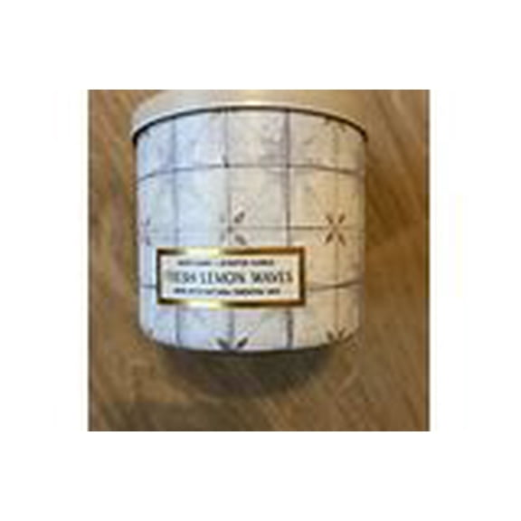 White Barn Fresh Lemon Waves, 3 wick Candle
