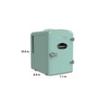 thumbnail image 7 of RCA 6-can Capacity Retro Mini Fridge, Mint, Compact Design, 7 of 7