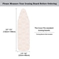 thumbnail image 5 of HELLHERO Ironing Board Cover Elastic Edge Dust Covers Easy to Clean Ironing Board Covers for Home Ironing(Not Suitable for Bleaching), 5 of 5